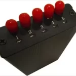 5 Channels Wifi GPS Signal Jammer , 30dBm Mobile GPS Blocker Jammer